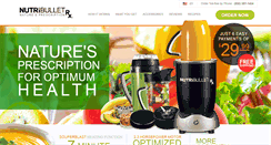 Desktop Screenshot of nutribulletrx.com