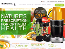 Tablet Screenshot of nutribulletrx.com